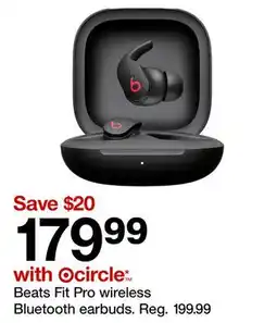 Target Fit Pro wireless Bluetooth earbuds offer