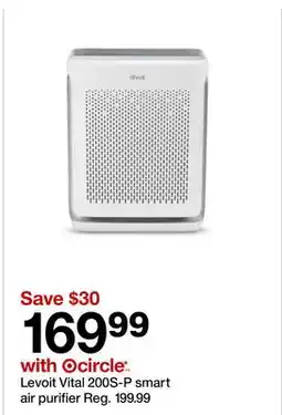 Target Levoit Vital 200S-P smart air purifier offer