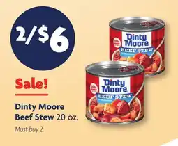 Family Dollar Dinty Moore Beef Stew offer