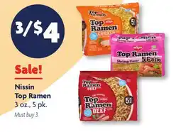 Family Dollar Nissin Top Ramen offer