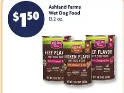 Family Dollar Ashland Farms Wet Dog Food offer