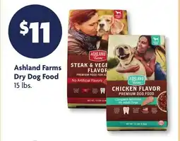 Family Dollar Ashland Farms Dry Dog Food offer