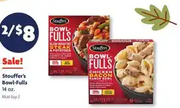 Family Dollar Stouffer's Bowl-Fulls offer