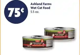 Family Dollar Ashland Farms Wet Cat Food offer
