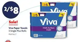 Family Dollar Viva Paper Towels offer