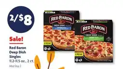 Family Dollar Red Baron Deep Dish Singles offer