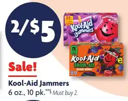 Family Dollar Kool-Aid Jammers offer