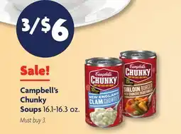 Family Dollar Campbell's Chunky Soups offer
