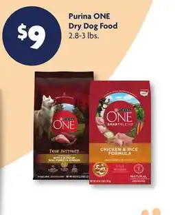 Family Dollar Purina ONE Dry Dog Food offer