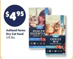 Family Dollar Ashland Farms Dry Cat Food offer