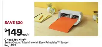 Michaels Cricut Joy Xtra Smart Cutting Machine with Easy Printables Sensor offer