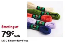 Michaels DMC Embroidery Floss offer