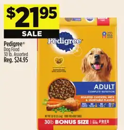 Dollar General Pedigree Dog Food offer