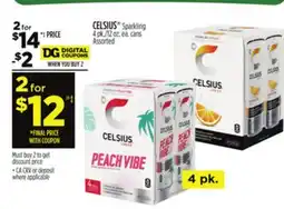 Dollar General CELSIUS Sparkling offer