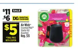 Dollar General Air Wick Essential Mist Starter Kit offer