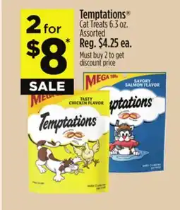 Dollar General Temptations Cat Treats offer