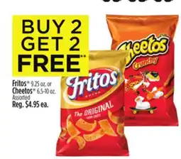 Dollar General Fritos 9.25 oz. or Cheetos 6.5-10 oz offer