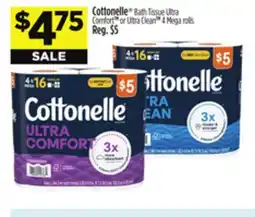 Dollar General Cottonelle Bath Tissue Ultra Comfort TM or Ultra Clean TM offer