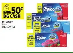 Dollar General ANY Ziploc Product offer