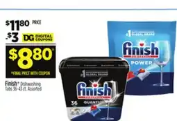 Dollar General Finish Dishwashing Tabs offer