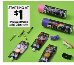 Dollar General Halloween Makeup or Hair Color offer