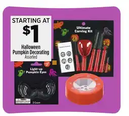 Dollar General Halloween Pumpkin Decorating offer