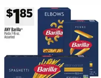 Dollar General ANY Barilla Pasta offer