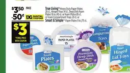 Dollar General True Living or Smart & Simple offer