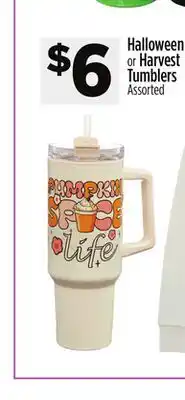 Dollar General Halloween or Harvest Tumblers offer
