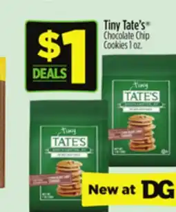 Dollar General Tiny Tate's Chocolate Chip Cookies offer