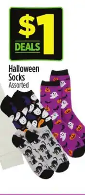 Dollar General Halloween Socks offer