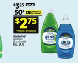 Dollar General True Living TM Dish Liquid offer
