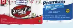 Dollar General True LivingTM Premium 18 Triple rolls or Essentials Paper Towels 12 rolls offer
