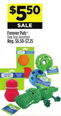Dollar General Forever Pals Dog Toys offer