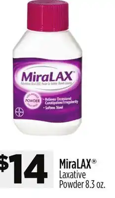 Dollar General MiraLAX Laxative Powder offer