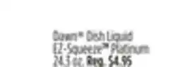 Dollar General Dawn Dish Liquid EZ-Squeeze Platinum offer