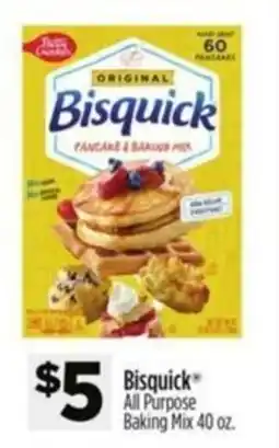 Dollar General Bisquick all purpose baking mix 40 oz. offer