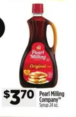 Dollar General Pearl milling company syrup 24 oz. offer