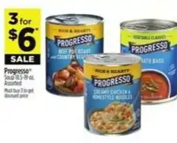 Dollar General Progresso soup 35- assorted offer