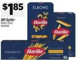 Dollar General Any barilla pasta 7-46-02 assorted offer