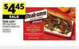 Dollar General Steak-umm offer