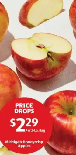 Aldi Michigan Honeycrisp Apples offer