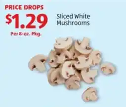 Aldi Sliced white mushrooms offer