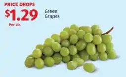 Aldi Green grapes offer