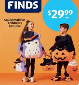 Aldi Squishmallows Children's Costume offer
