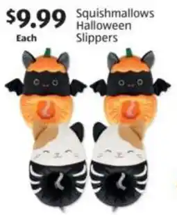 Aldi Squishmallows halloween slippers offer
