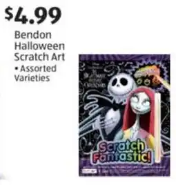 Aldi Bendon Halloween Scratch Art offer
