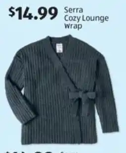 Aldi Serra Cozy Lounge Wrap offer