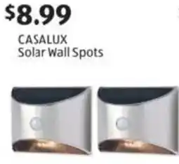 Aldi Casalux solar wall spots offer