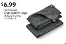Aldi Gardenline Medium Duty Tarps offer